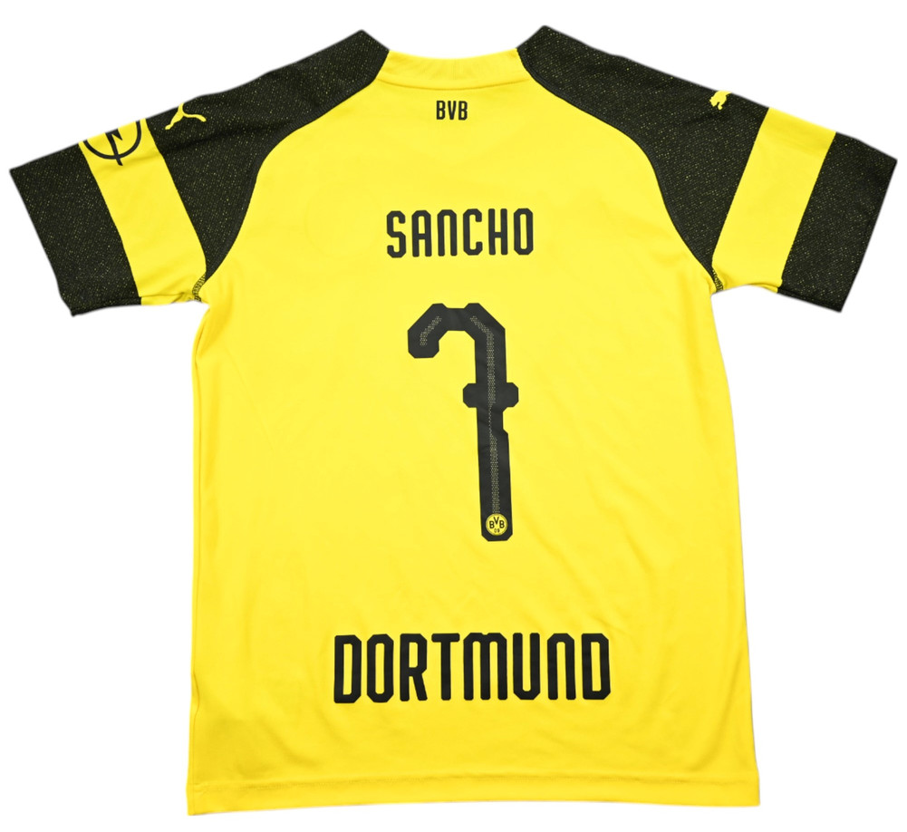 2018-19 BORUSSIA DORTMUND *SANCHO* SHIRT XL. BOYS