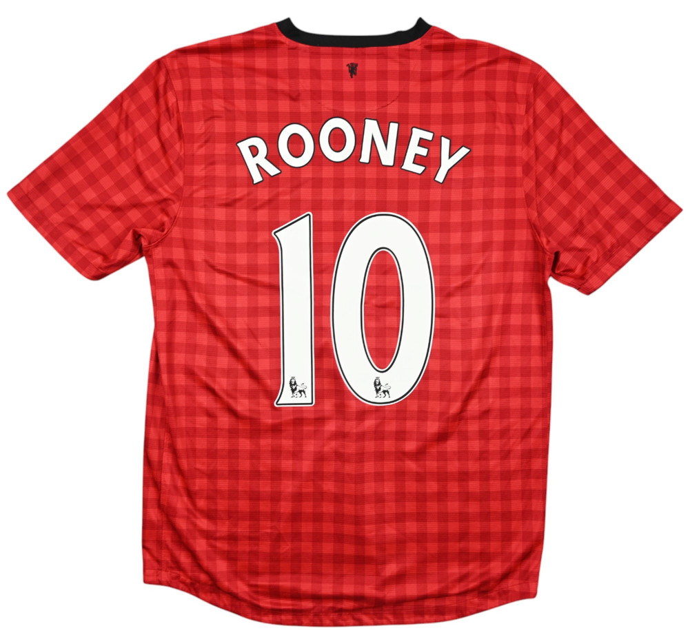2012-13 MANCHESTER UNITED *ROONEY* KOSZULKA S