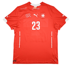 2014-15 SWITZERLAND *SHAQIRI* SHIRT XL