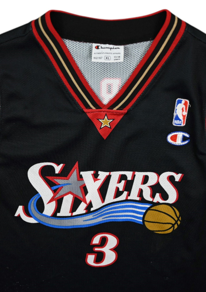 PHILADELPHIA SIXERS *IVERSON* NBA SHIRT XL. BOYS