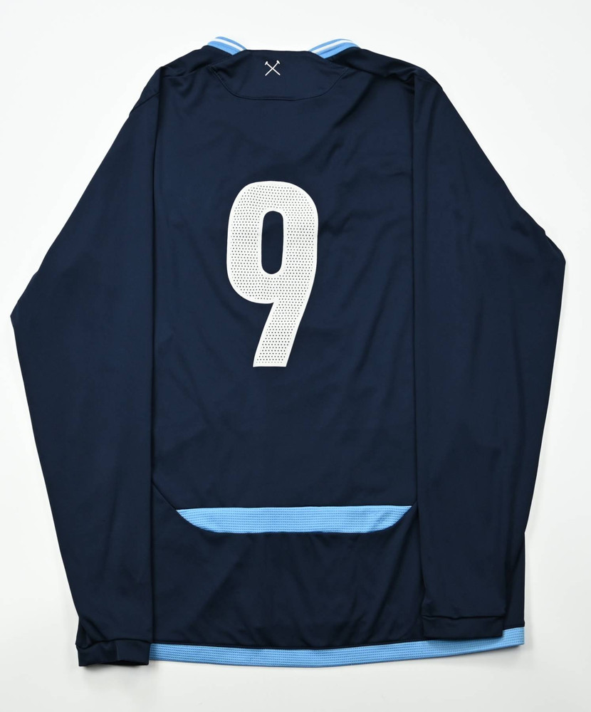 2009-10 WEST HAM UNITED #9 LONGSLEEVE SHIRT M