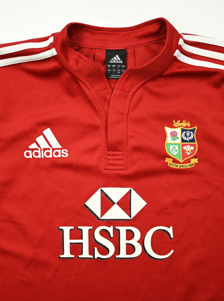 BRITISH AND IRISH LIONS RUGBY SHIRT L