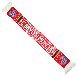 FC BAYERN MUNCHEN DEUTSCHER REKORDMEISTER SCARF