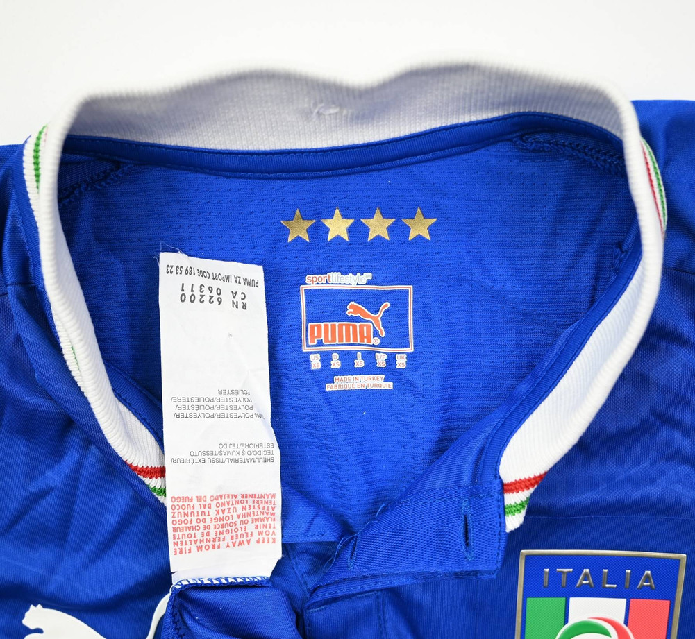 2012-13 ITALY SHIRT XS