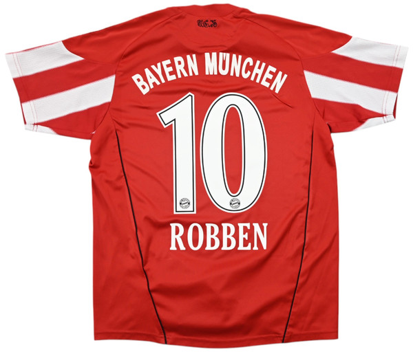 2010-11 BAYERN MUNCHEN *ROBBEN* SHIRT XL. BOYS