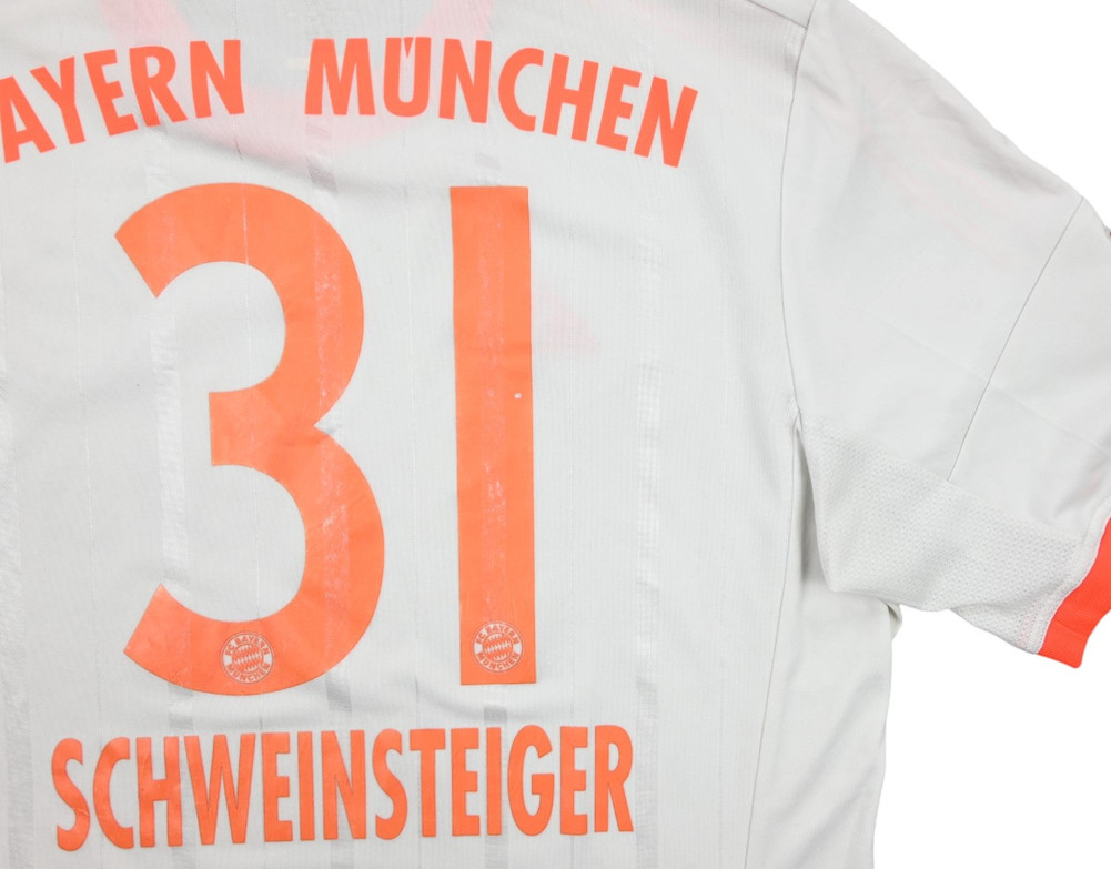2012-13 BAYERN MUNCHEN *SCHWEINSTEIGER* KOSZULKA L