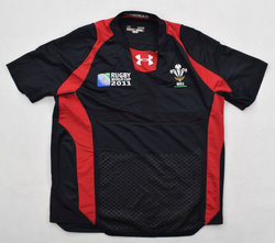 WALES RUGBY UNDER ARMOUR SHIRT M