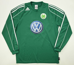 2009-10 VFL WOLFSBURG #2 LONGSLEEVE SHIRT S