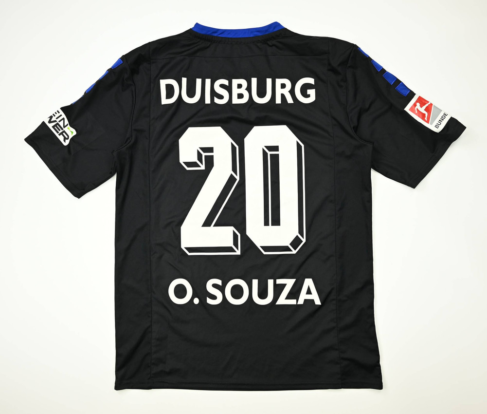 2017-18 MSV DUISBURG *O.SOUZA* MATCH ISSUE KOSZULKA M