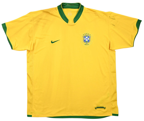 2006-08 BRAZIL SHIRT XXL