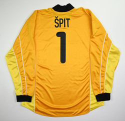 2001-03 SPARTA PRAGUE *SPIT* CL GK MATCH ISSUE LONGSLEEVE KOSZULKA XXL