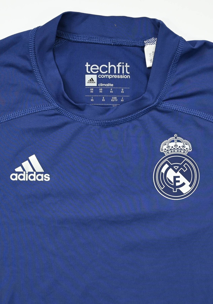 2016-17 REAL MADRID TECHFIT LONGSLEEVE XS
