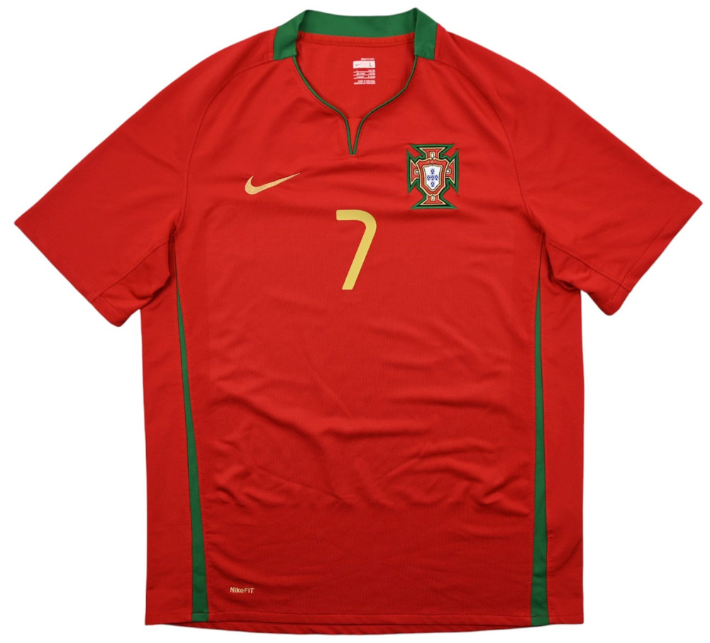 2008-10 PORTUGAL *RONALDO* KOSZULKA L