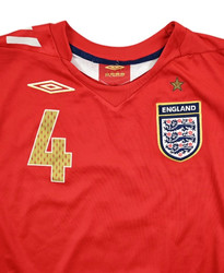 2006-08 ENGLAND *STEVIE G* KOSZULKA WOMENS M