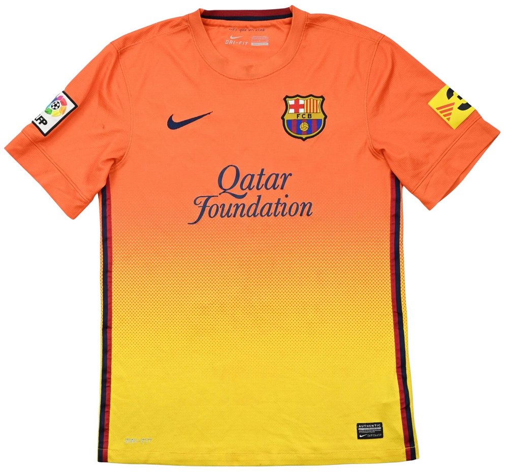 2012-13 FC BARCELONA *INIESTA* SHIRT M