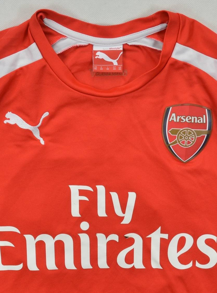 2014-15 ARSENAL LONDON *WELBECK* SHIRT XS