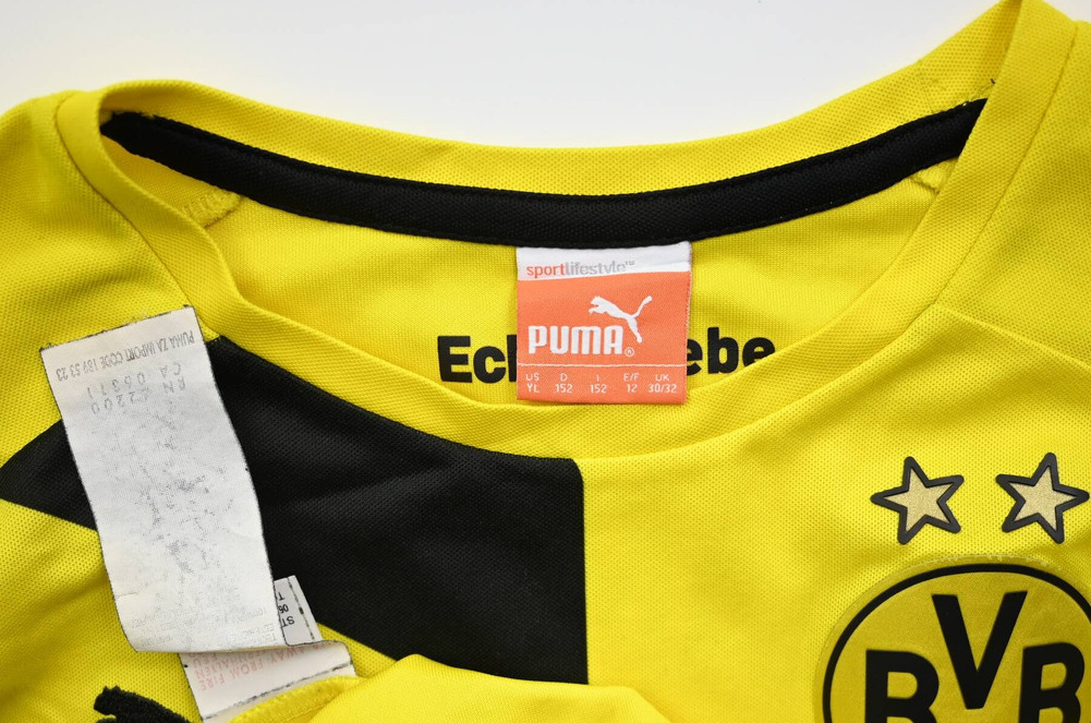 2014-15 BORUSSIA DORTMUND *AUBAMEYANG* SHIRT L. BOYS 