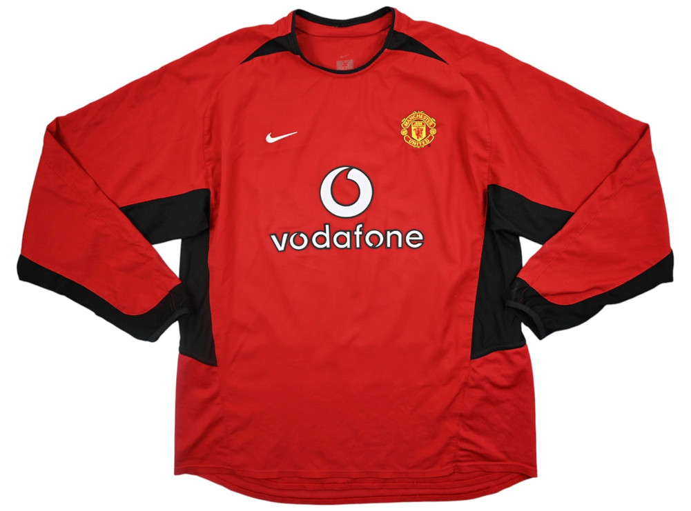 2002-04 MANCHESTER UNITED *RONALDO* LONGSLEEVE SHIRT XL