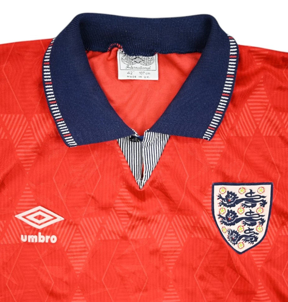 1990-93 ENGLAND KOSZULKA L