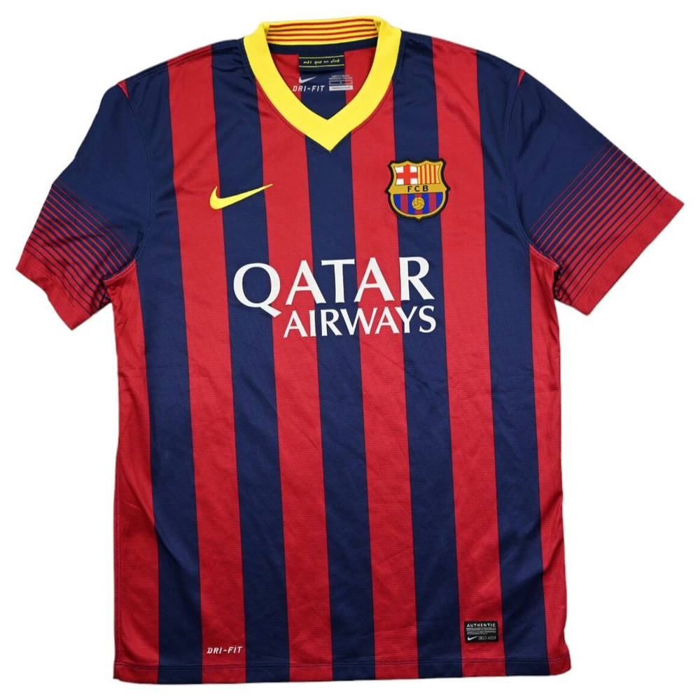 2013-14 FC BARCELONA *MESSI* SHIRT M
