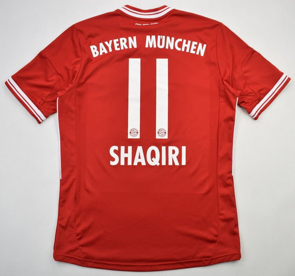 2013-14 BAYERN MUNCHEN *SHAQIRI* SHIRT XL. BOYS