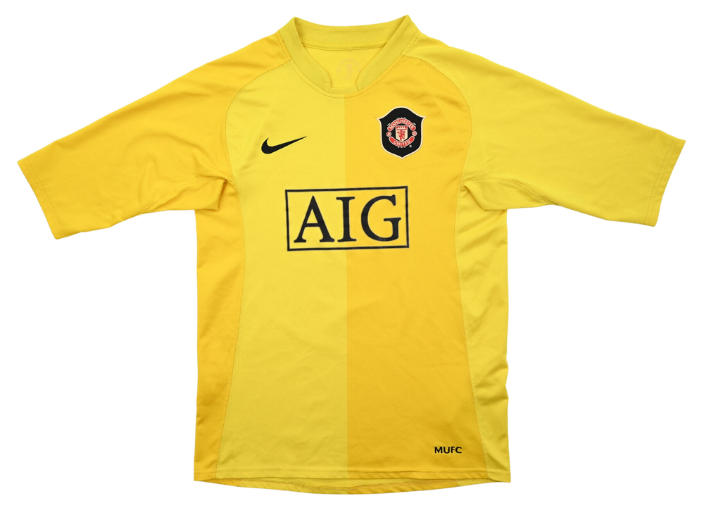 2006-07 MANCHESTER UNITED GOALKEEPER SHIRT L. BOYS