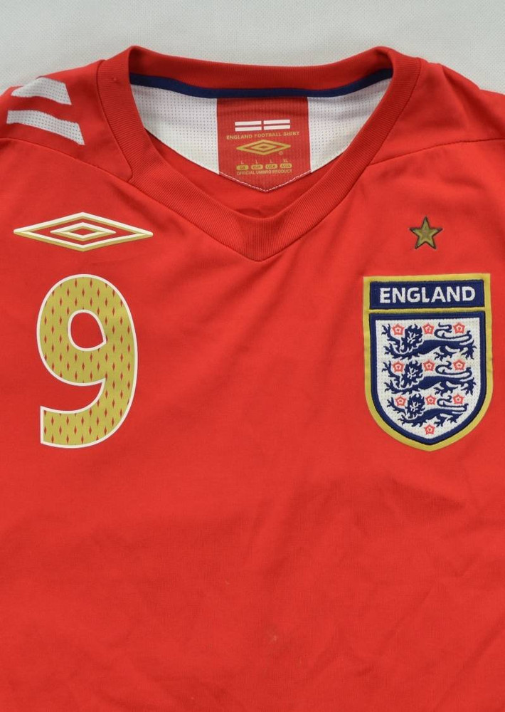 2006-08 ENGLAND *ROONEY* KOSZULKA L