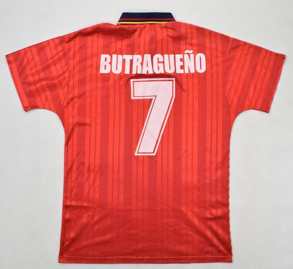 1994-96 SPAIN *BUTRAGUENO* SHIRT L