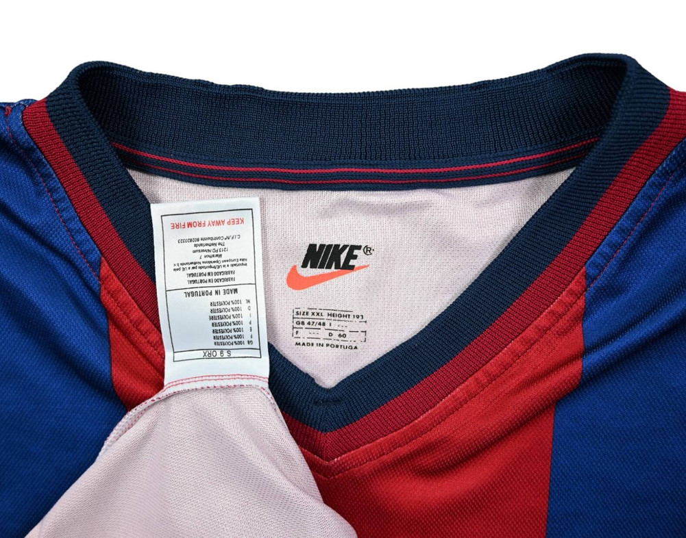 1998-99 FC BARCELONA SHIRT 2XL