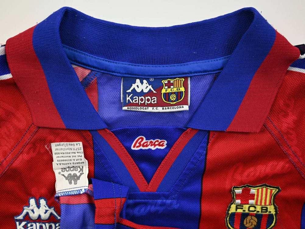 1995-97 FC BARCELONA *DE LA PENA* KOSZULKA L
