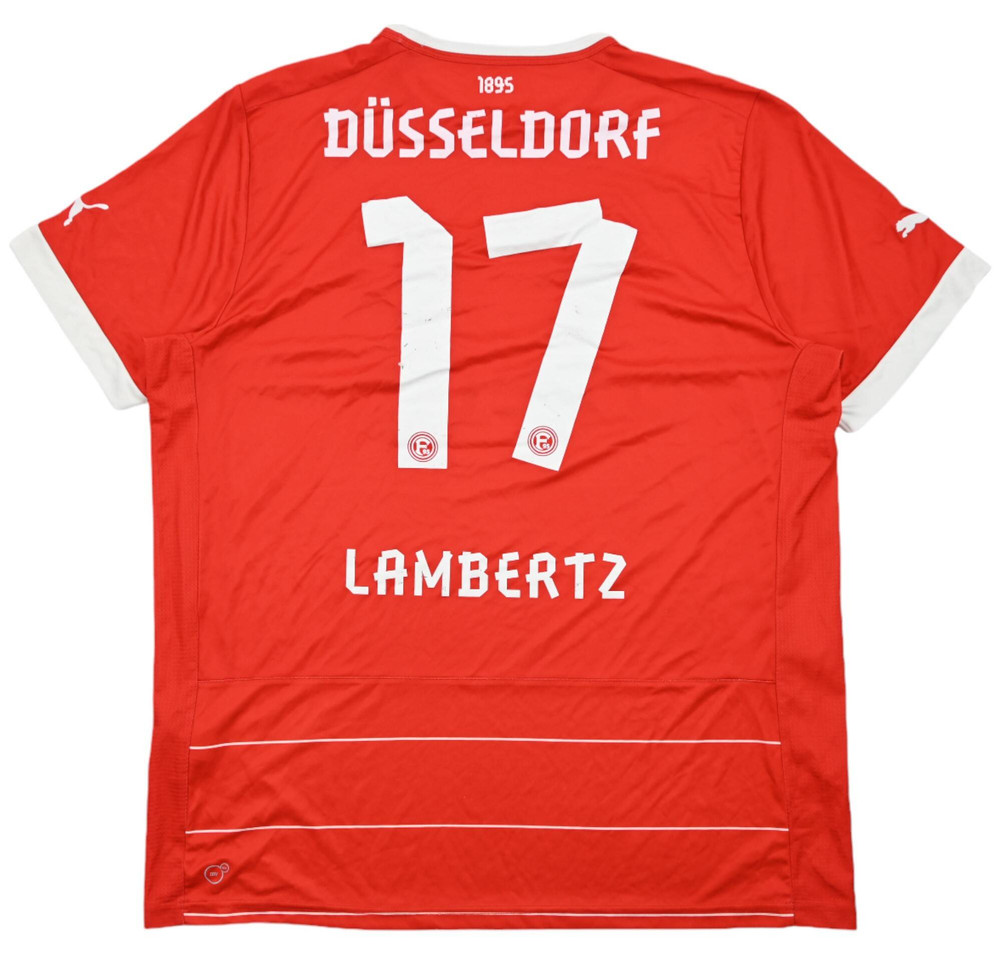 2012-13 FORTUNA DUSSELDORF *LAMBERTZ* SHIRT 3XL