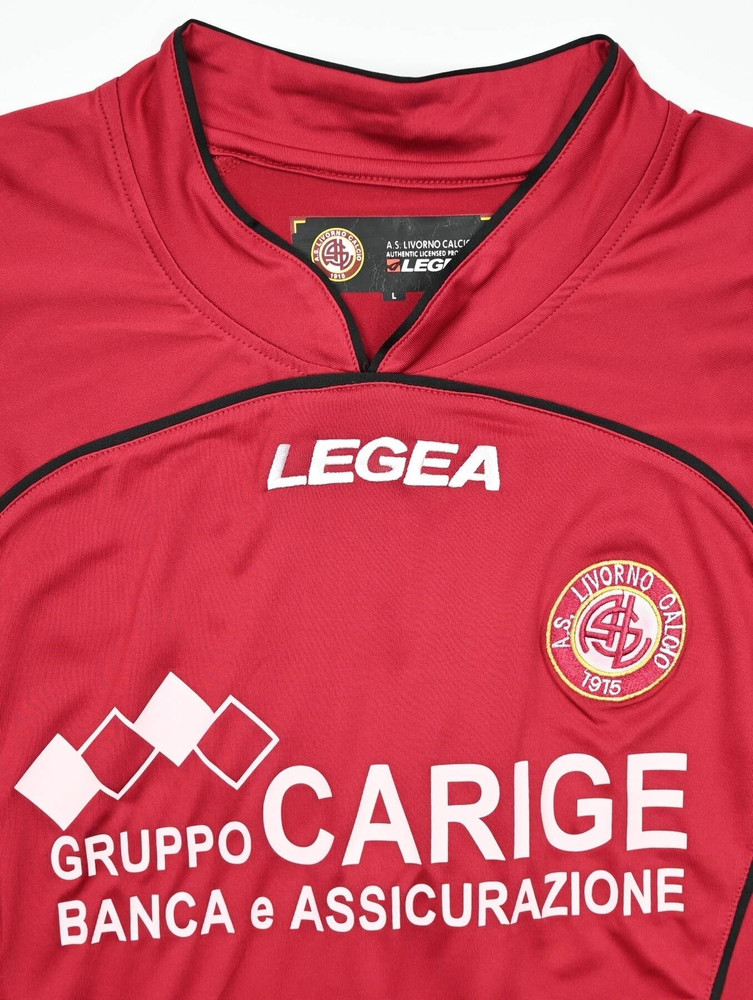 2009-10 AS LIVORNO CALCIO *MARCHINI* KOSZULKA L