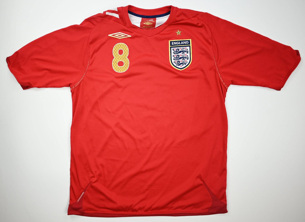 2006-08 ENGLAND *LAMPARD* SHIRT L