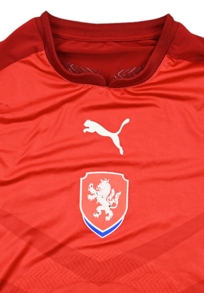 2016-18 CZECH REPUBLIC PLAYER ISSUE LONGSLEEVE SHIRT M