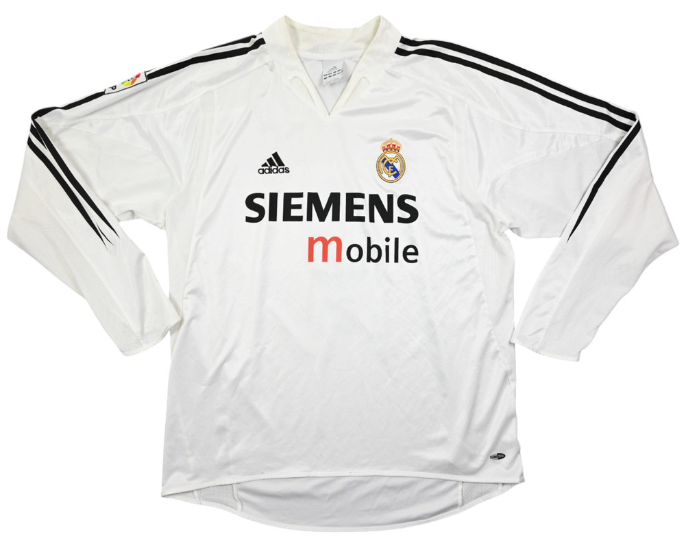 2004-05 REAL MADRID *RONALDO* LONGSLEEVE KOSZULKA L