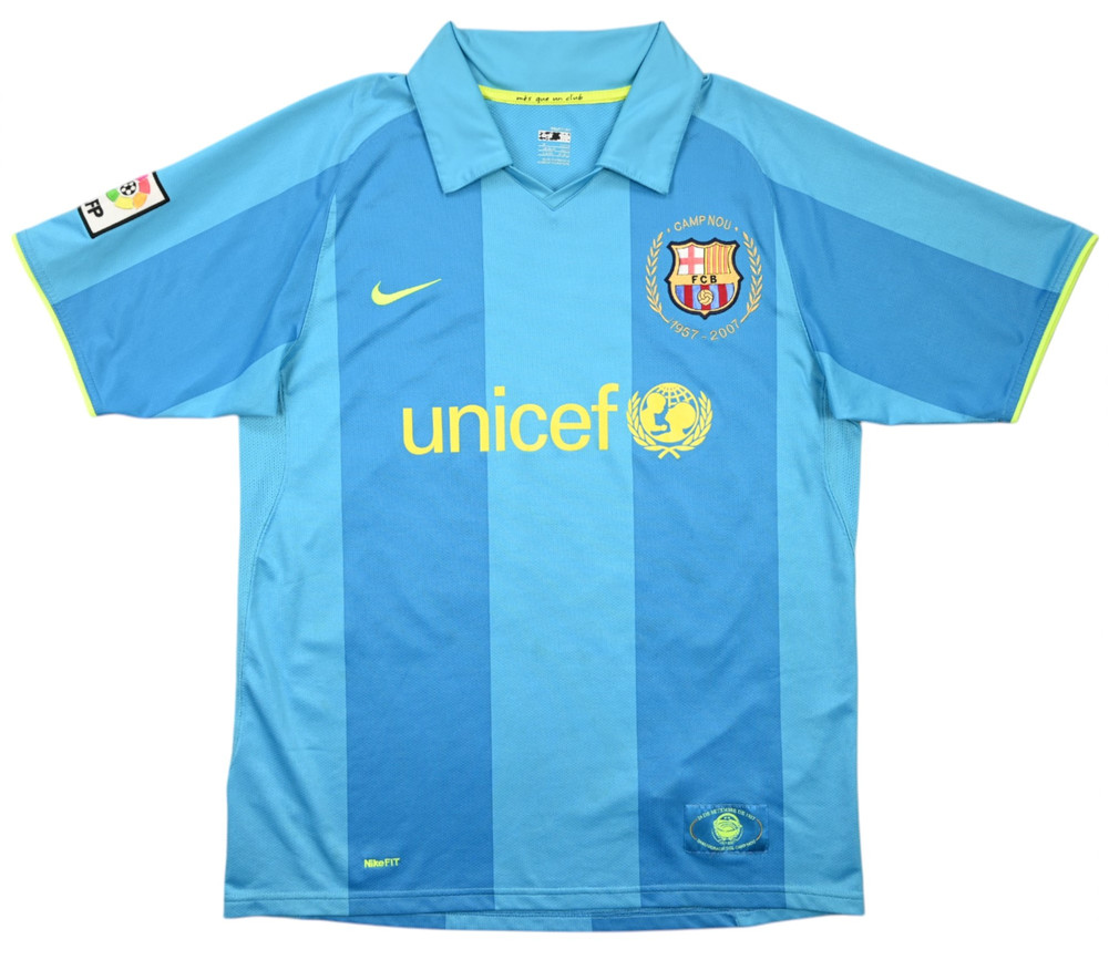 2007-09 BARCELONA *RONALDINHO* SHIRT M