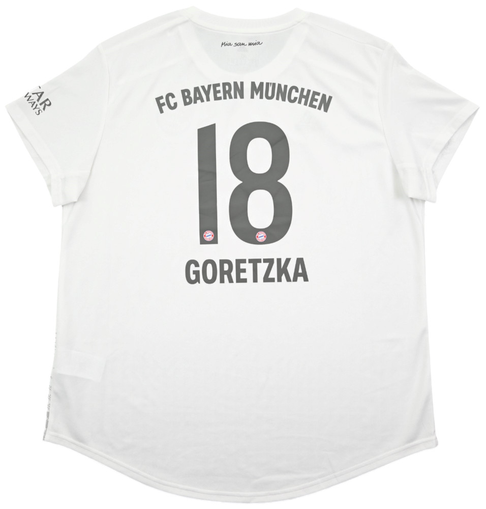 2019-20 BAYERN MUNCHEN *GORETZKA* SHIRT WOMENS XL