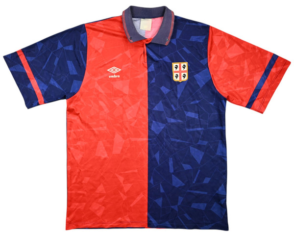 1990-93 CAGLIARI SHIRT L