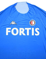 2006-07 FEYENOORD ROTTERDAM PLAYER ISSUE SHIRT 2XL