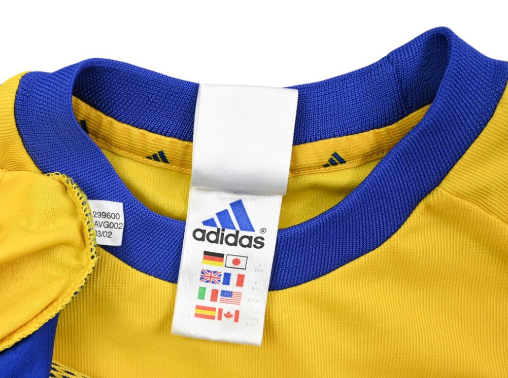 2002-03 SWEDEN SHIRT XL. BOYS/XS