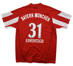 2010-11 BAYERN MUNCHEN *SCHWEINSTEIGER* KOSZULKA L. BOYS