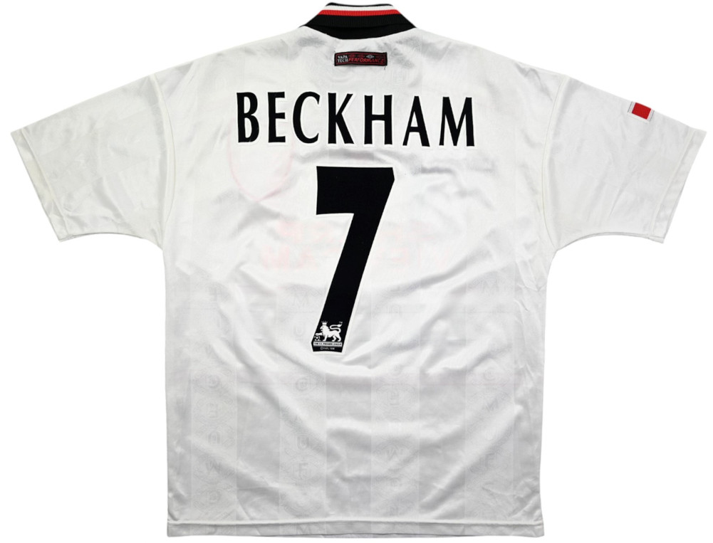 1997-99 MANCHESTER UNITED *BECKHAM* KOSZULKA XL. BOYS