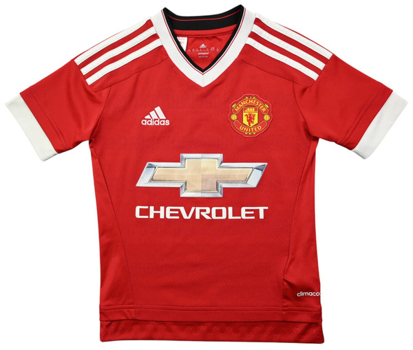 2015-16 MANCHESTER UNITED SHIRT XS. BOYS
