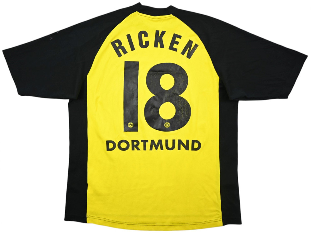 2001-02 BORUSSIA DORTMUND *RICKEN* SHIRT L