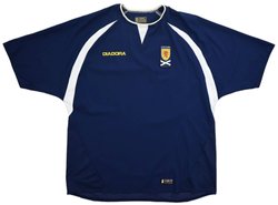 2003-05 SCOTLAND SHIRT XL