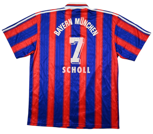 1995-97 BAYERN MUNCHEN *SCHOLL* KOSZULKA XL