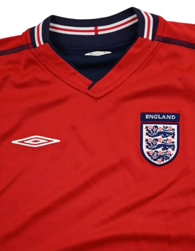2002-04 ENGLAND KOSZULKA L. BOYS 