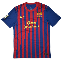 2011-12 FC BARCELONA *A. INIESTA* SHIRT S