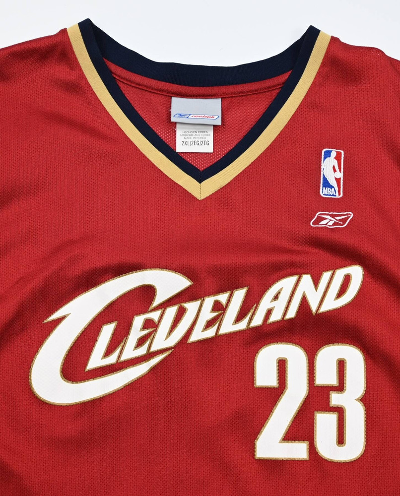 CLEVELAND CAVALIERS NBA *JAMES* SHIRT 2XL