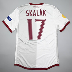 2013-14 AC SPARTA PRAHA MATCH ISSUE *SKALAK* SHIRT L